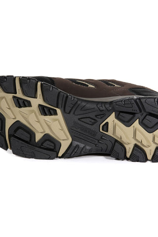 Men's Holcombe Waterproof Low Walking Shoes Peat Gold Fawn