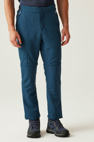 Men's Leesville III Zip Off Walking Trousers | Moolight Denim