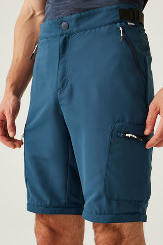 Men's Leesville III Zip Off Walking Trousers | Moolight Denim
