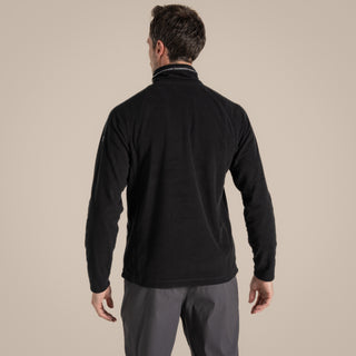 Men's Corey Half Zip Fleece | Black
