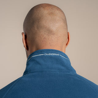 Men's Corey Half Zip Fleece | Poseidon Blue