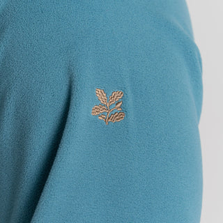 Men's National Trust Corey II Half Zip Fleece | Tranquil Blue