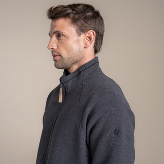 Men's Steeple Half Zip Fleece | Dark Iron