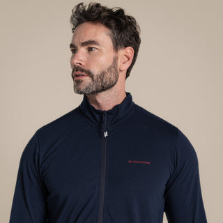 Men's NosiLife Copthorne Golf Full Zip Fleece | Blue Navy