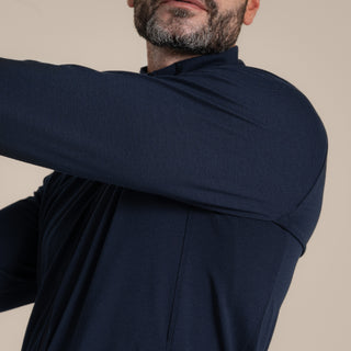 Men's NosiLife Copthorne Golf Full Zip Fleece | Blue Navy