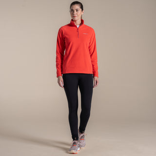 Women's Miska VI Half Zip Fleece | Red Dawn