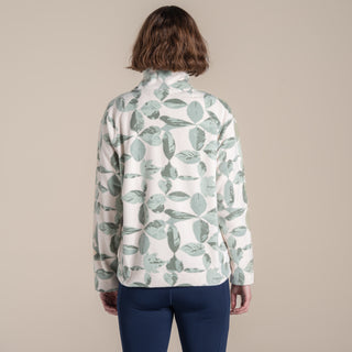 Women's Annjela Half Zip Fleece | Iced Matcha Print