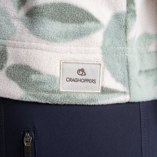 Women's Annjela Half Zip Fleece | Iced Matcha Print