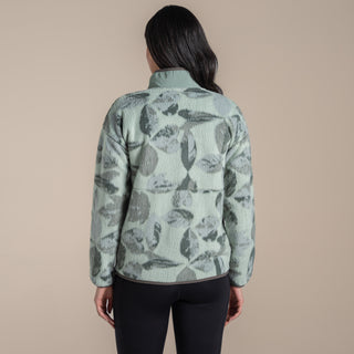 Women's Dante Full Zip Fleece | Sage Print