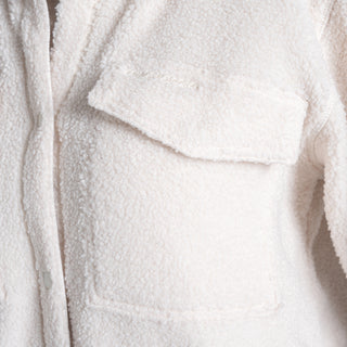 Women's Ribwort Overshirt | Ecru