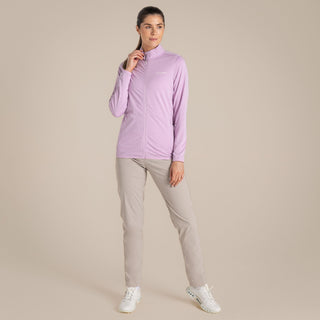 Women's NosiLife Evesham Golf Full Zip Top | Orchid
