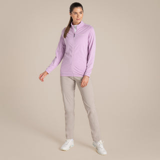 Women's NosiLife Evesham Golf Full Zip Top | Orchid