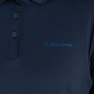 Women's NosiLife Thornbury Golf Long Sleeved Polo Top | Blue Navy