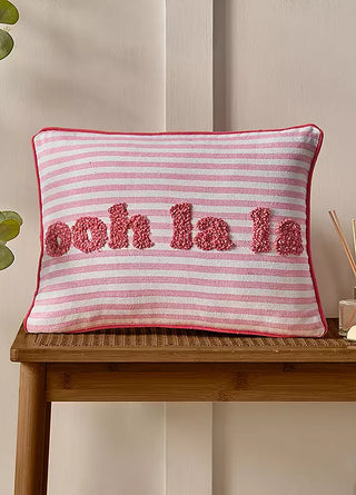 Ooh La La Cushion | Pink