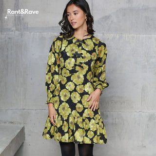Daina Dress  | Lime Green