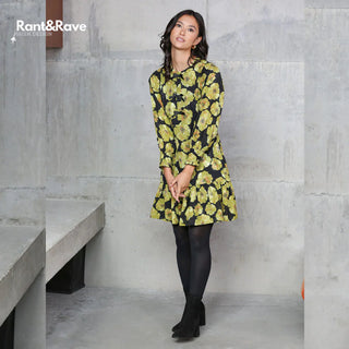 Daina Dress  | Lime Green