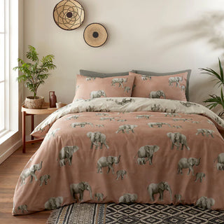 Ella the Elephant Duvet Cover Natural