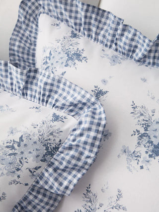 Lucie Duvet Cover Set | Blue