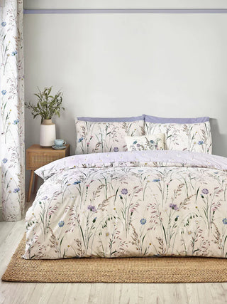 Grasmere Floral Duvet Cover Set | Lilac