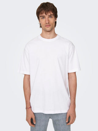 Fred Short Sleeve Tee | Bright White
