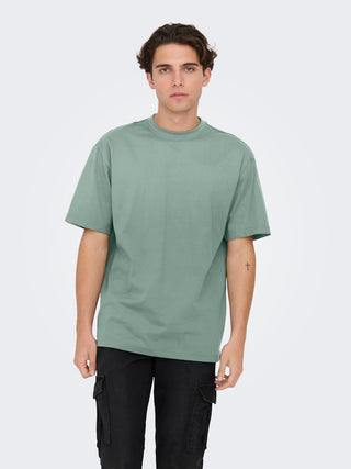 Fred Short Sleeve Tee | Iceberg Green