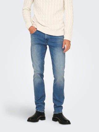 Weft Mid Rise Regular Jean | Light Blue Denim
