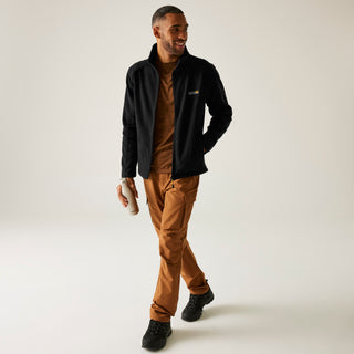 Men's Hedman II Heavyweight Full Zip Fleece | Black