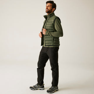 Men's Marizion Padded Gilet | Olive Night