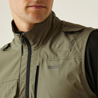 Men's Insect-Repellent Light Pack Away Gilet | Treetop
