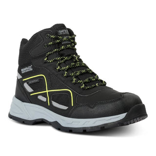 Men's Vendeavour Walking Boots Black Lime Punch