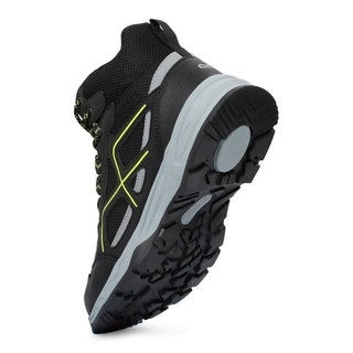 Men's Vendeavour Walking Boots Black Lime Punch