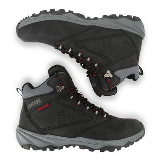 Men's Amble Walking Boots | Black Rio Red