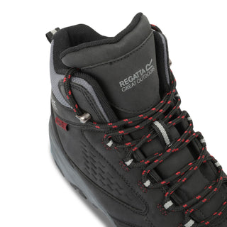 Men's Amble Walking Boots | Black Rio Red