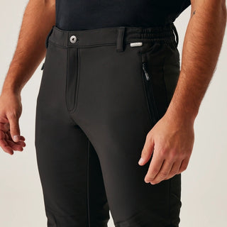 Men's Geo II Softshell Walking Trousers Black