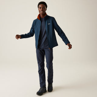 Men's Cera V Softshell Jacket | Navy Marl Fox