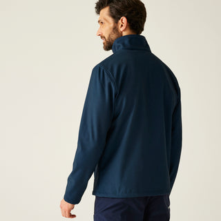 Men's Cera V Softshell Jacket | Navy Marl Moonlight Denim