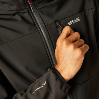 Men's Mountdale Softshell Jacket | Black