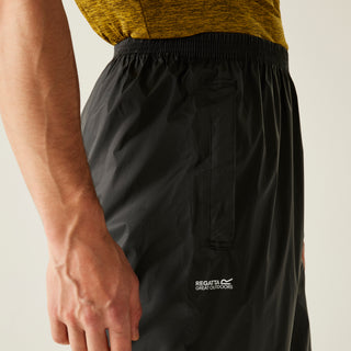 Men's Pack-It Waterproof Overtrousers | Black