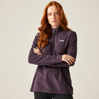 Women's Sweethart Lightweight Half-Zip Fleece | Dark Plum