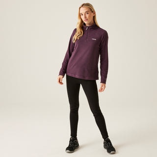 Women's Sweethart Lightweight Half-Zip Fleece | Dark Plum