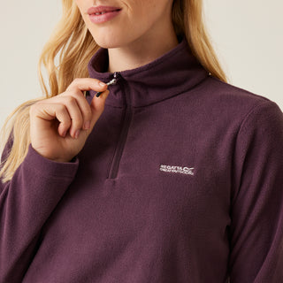 Women's Sweethart Lightweight Half-Zip Fleece | Dark Plum