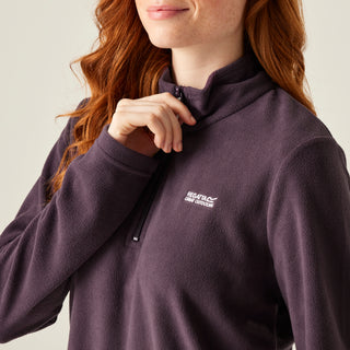 Women's Sweethart Lightweight Half-Zip Fleece | Dark Plum