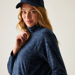 Women's Mayse Full Zip Fleece | Navy Melange