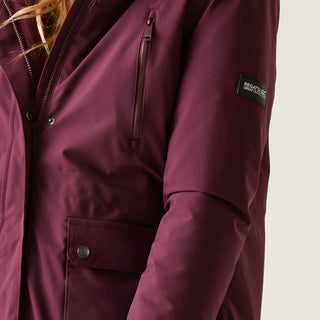 Women's Valenta Waterproof Insulated Jacket | Fig Purple