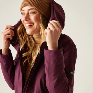 Women's Valenta Waterproof Insulated Jacket | Fig Purple