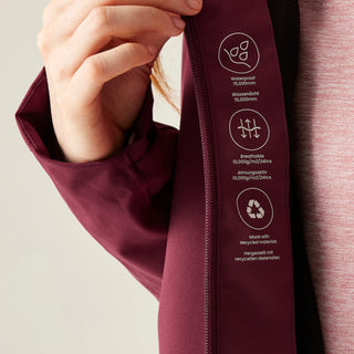 Women's Birchdale II Waterproof Jacket | Dark Pimento