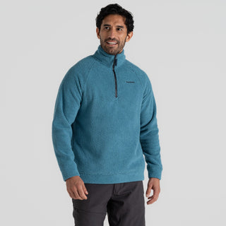Men's Karlton Half Zip Fleece | Tranquil Blue