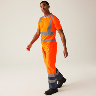 Men's Hi-Vis Pro Contract Polo | Orange