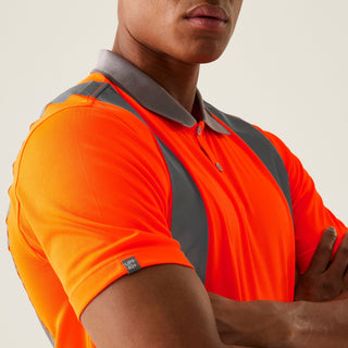 Men's Hi-Vis Pro Contract Polo | Orange