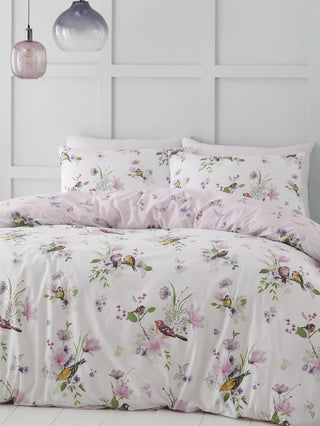 Songbird Duvet Cover Set | Pink